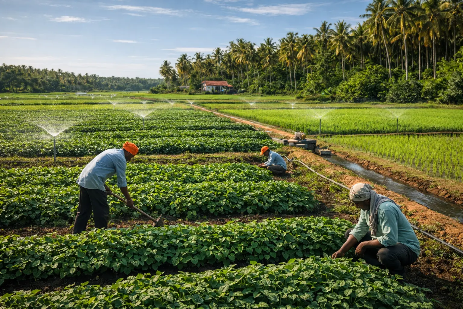 managed farmland India sustainable agriculture investment