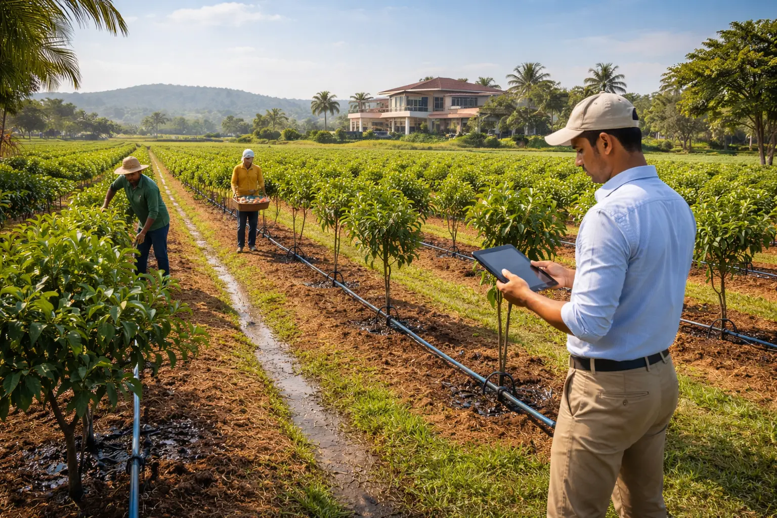 Managed farmland investment India