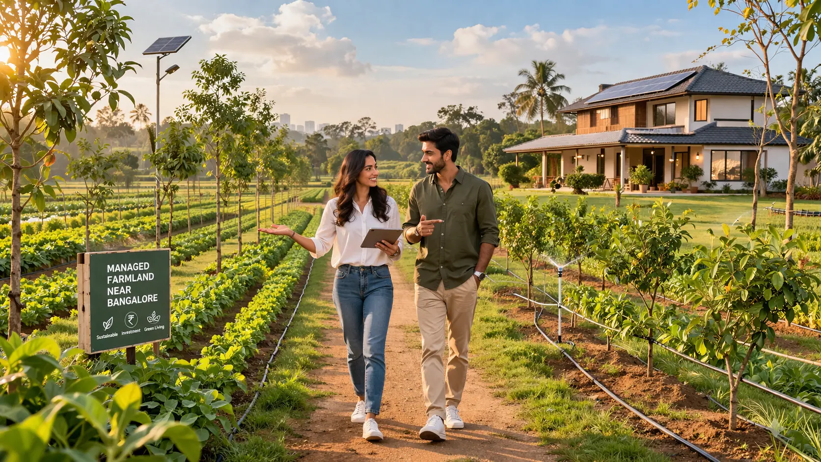 best managed farmland near Bangalore investment opportunity