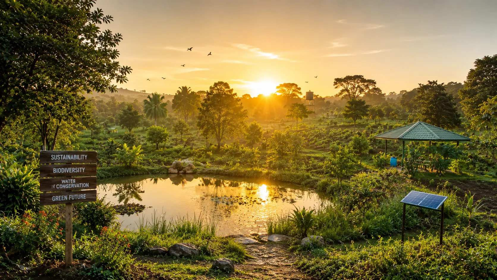 nature and sustainable living